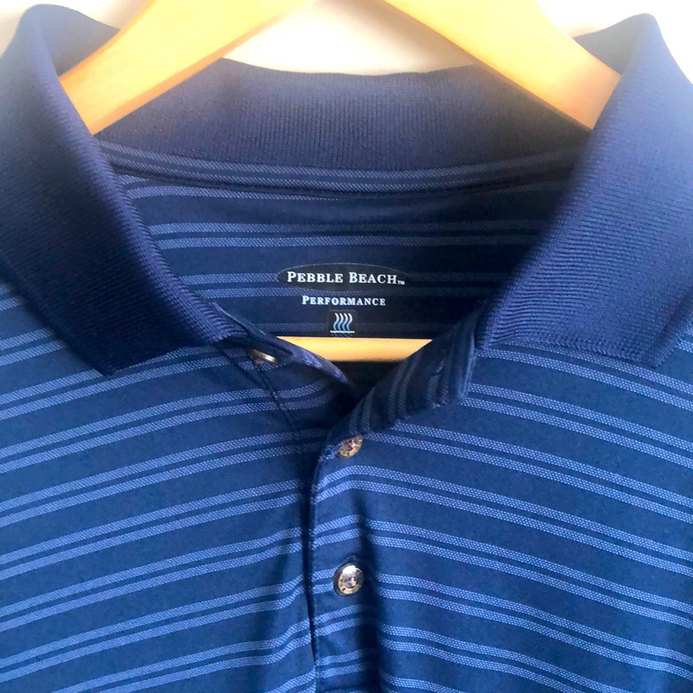 Pebble Beach Performance golf polo - M